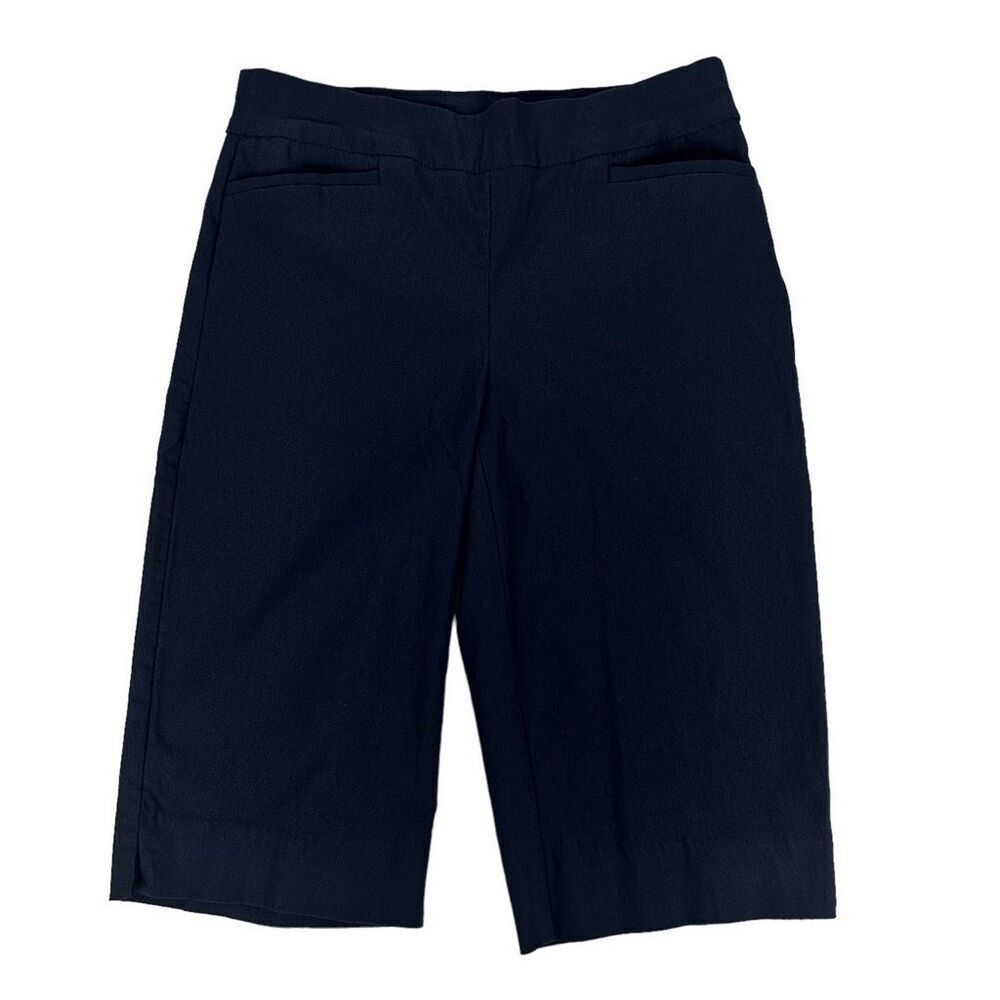 Chico’s So Slimming Blue Brigitte Slim Shorts size 00 or 2